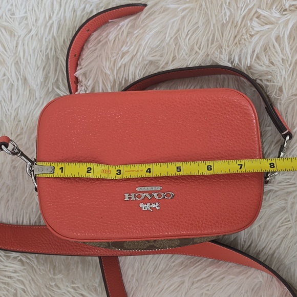 NWOT Coach Mini Jamie Camera Bag With Signature Canvas - Picture 6 of 8